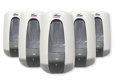 5 x Refillable Hand Sanitiser Dispenser - 900ml